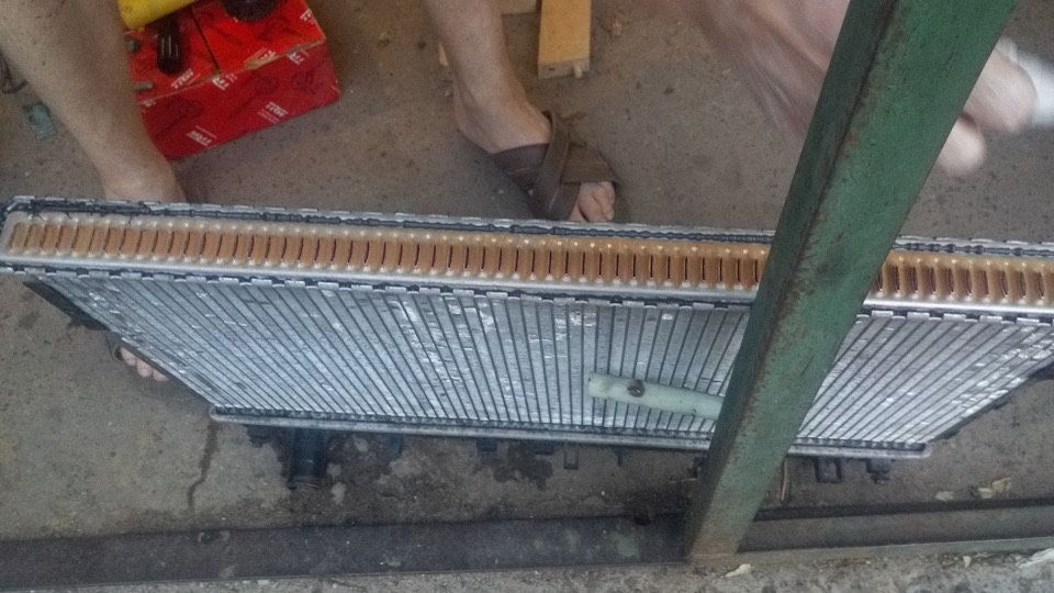 Ремонт радиатор radiator remont