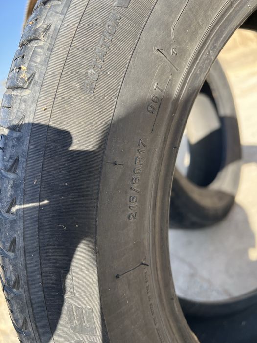 Michelin шины Камриден шыққан 2 шт