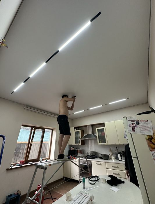 Натяжные потолки костанай