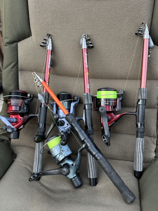 Комплект въдици с макари