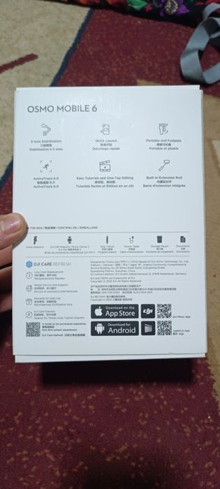 Стабилизатор для съёмки dji osmo 6 mobil