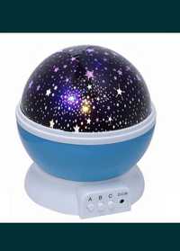 Светодиодный светильник ночник проектор шар звёздное небо