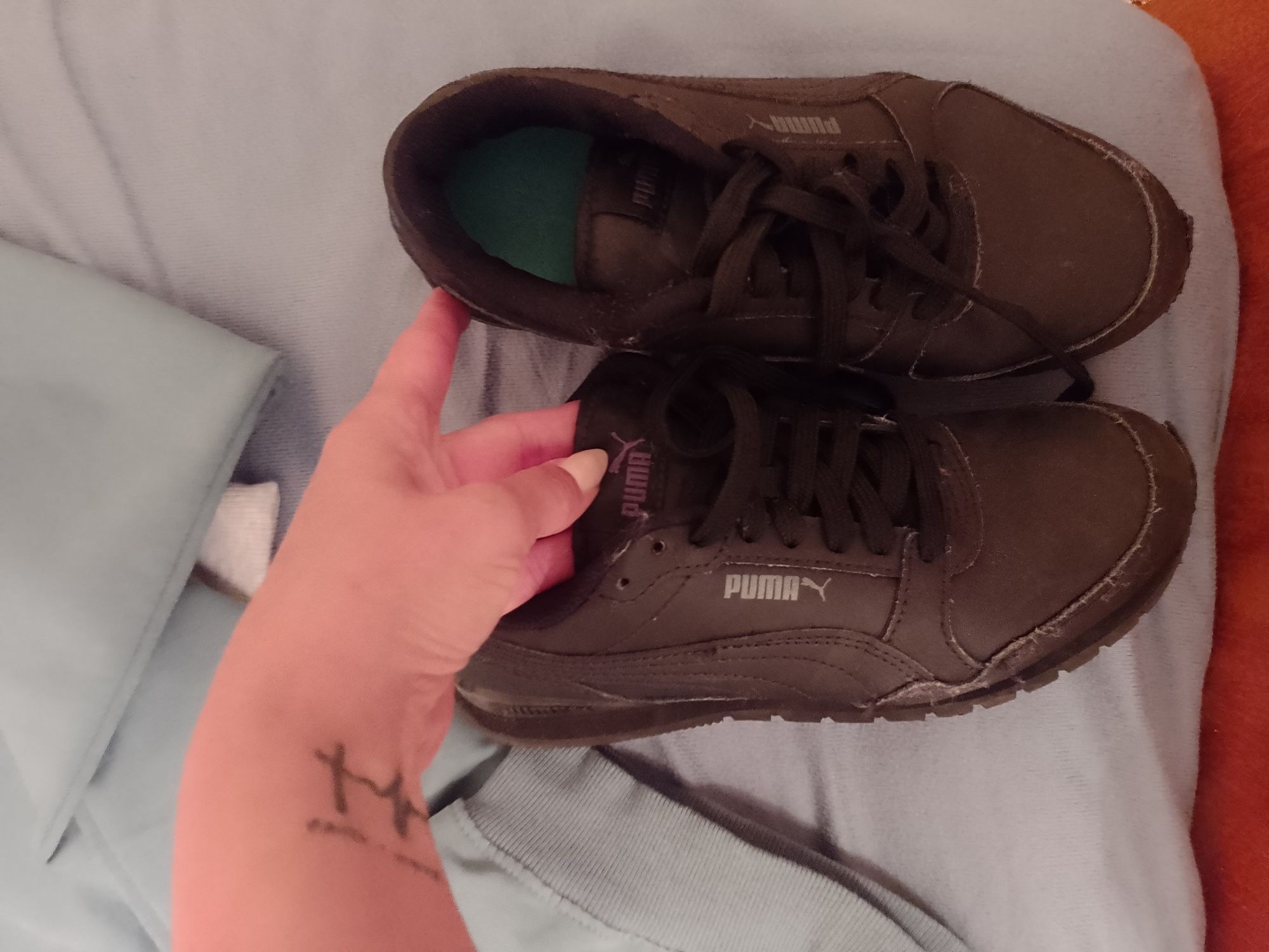 Блуза за момче, дънки и мартаонки Puma