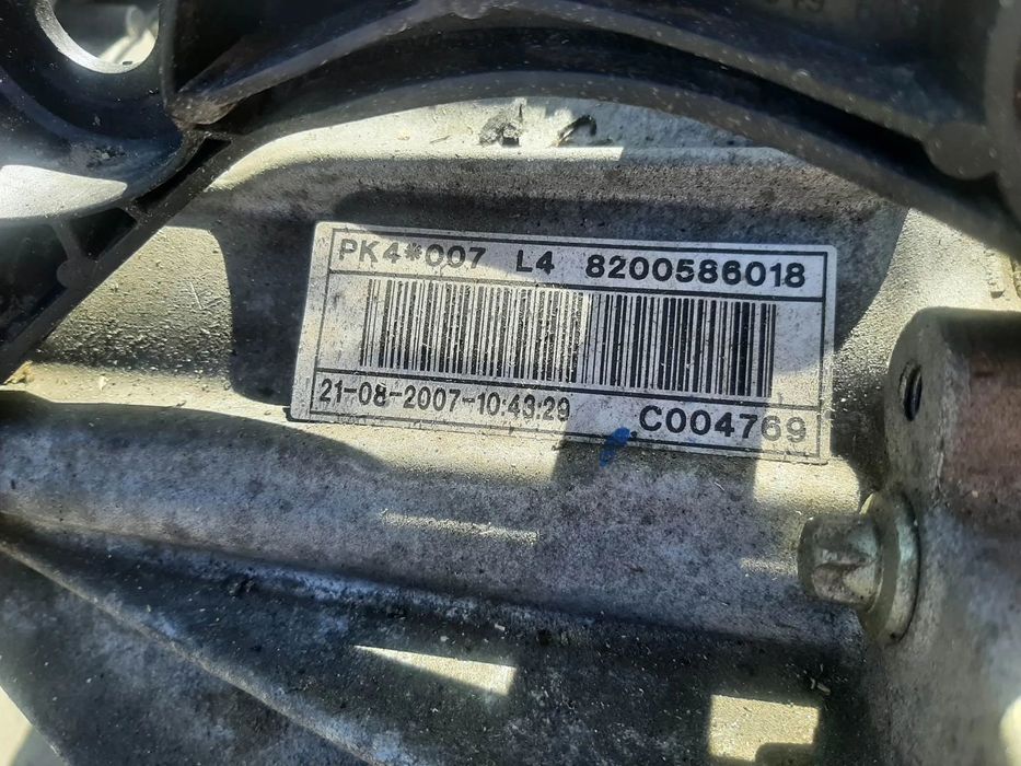 cutie viteze manuala  2.0 dci m9r renault laguna 3 8200600466  pk4007
