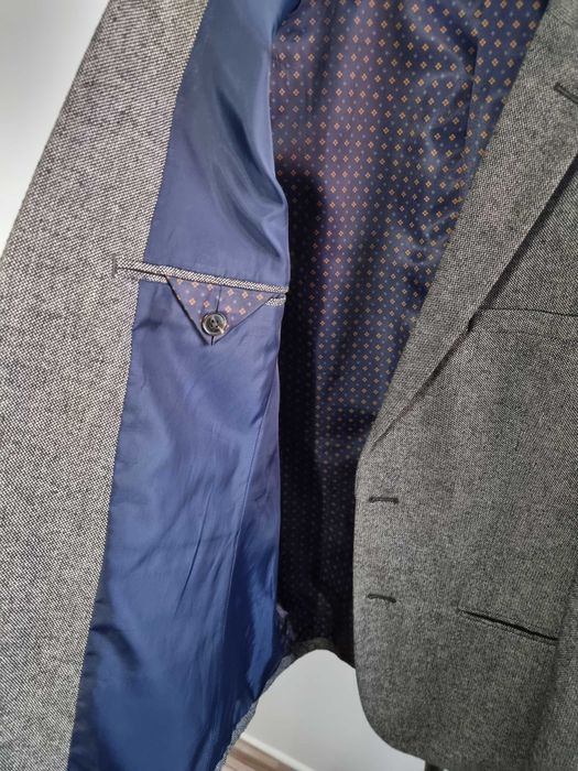 Sacou barbati gri marimea S / 46