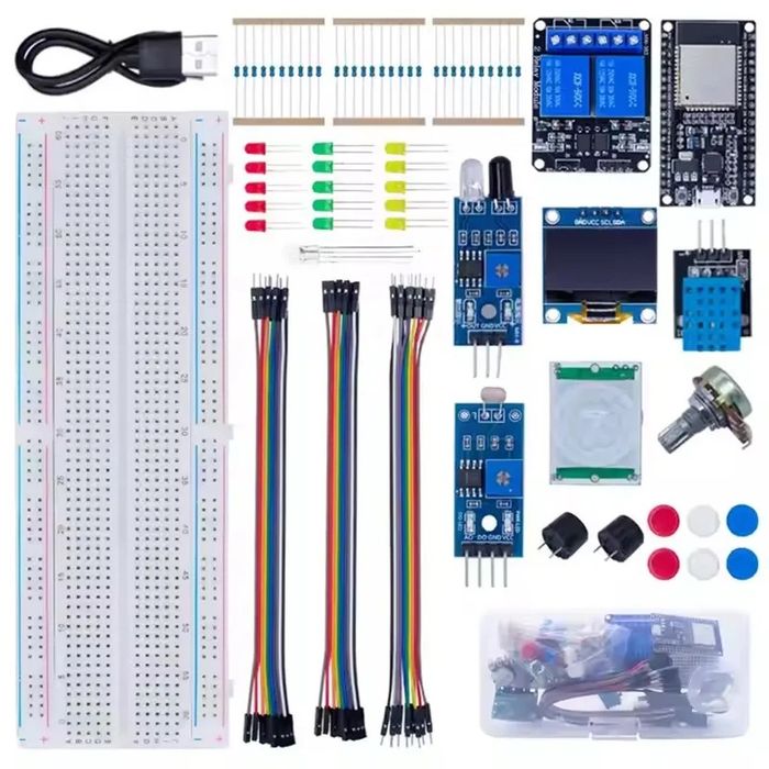 Опыты с электричеством ESP32 Basic Starter Kit