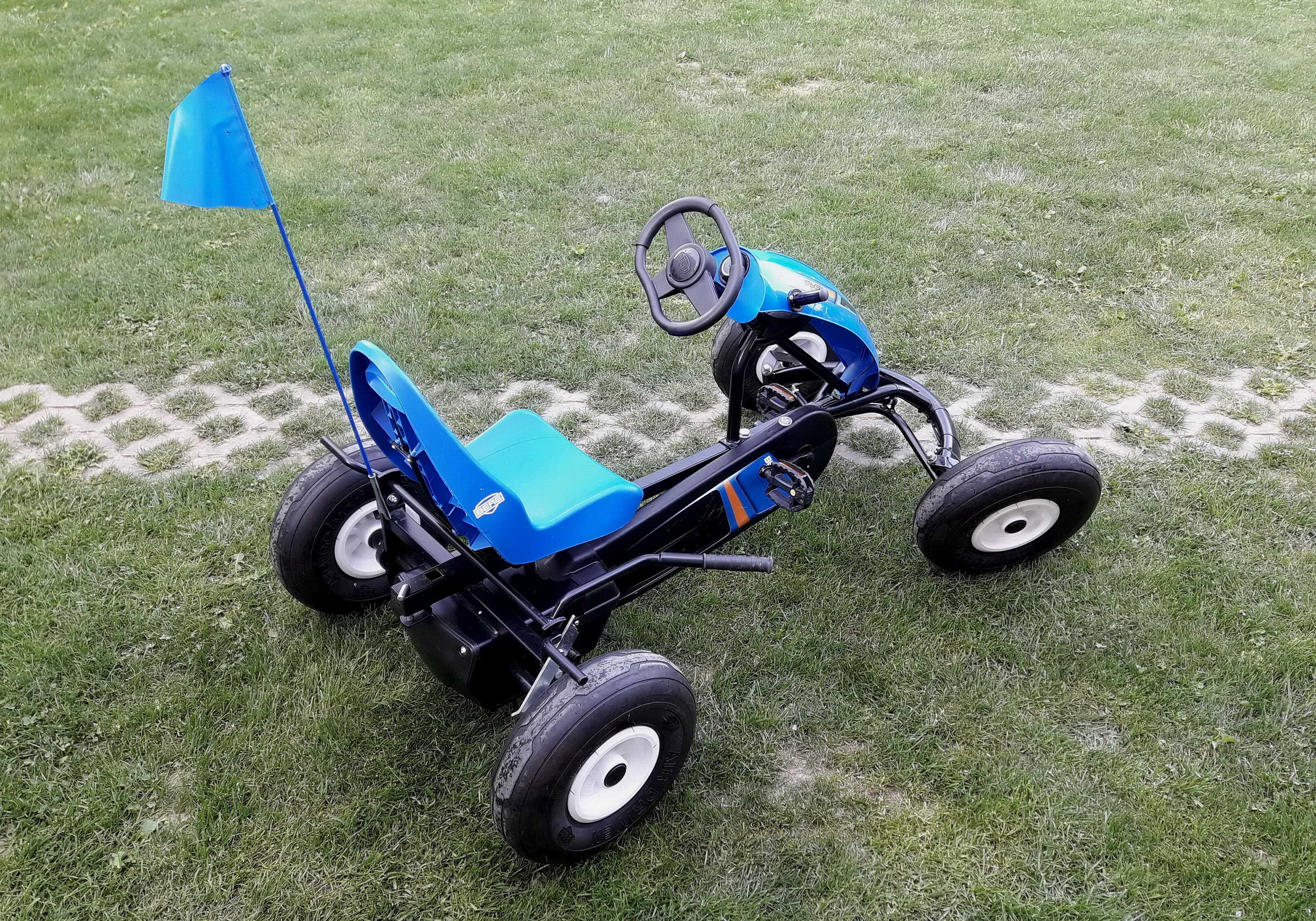 Cart (Kart) cu pedale copii/adulți BERG Compact Sport BF - albastru