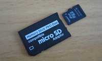Memory Stick MS Pro Duo адаптор за PSP