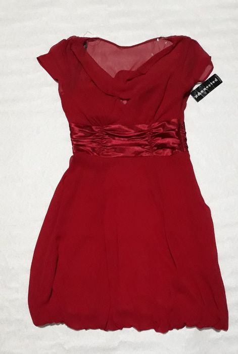 rochie 40 Connected Apparel Women's Drape-neck Dress USA