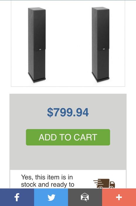 Sistem Boxe Hi-Fi ELAC FS 57.2 Florstanding speaker