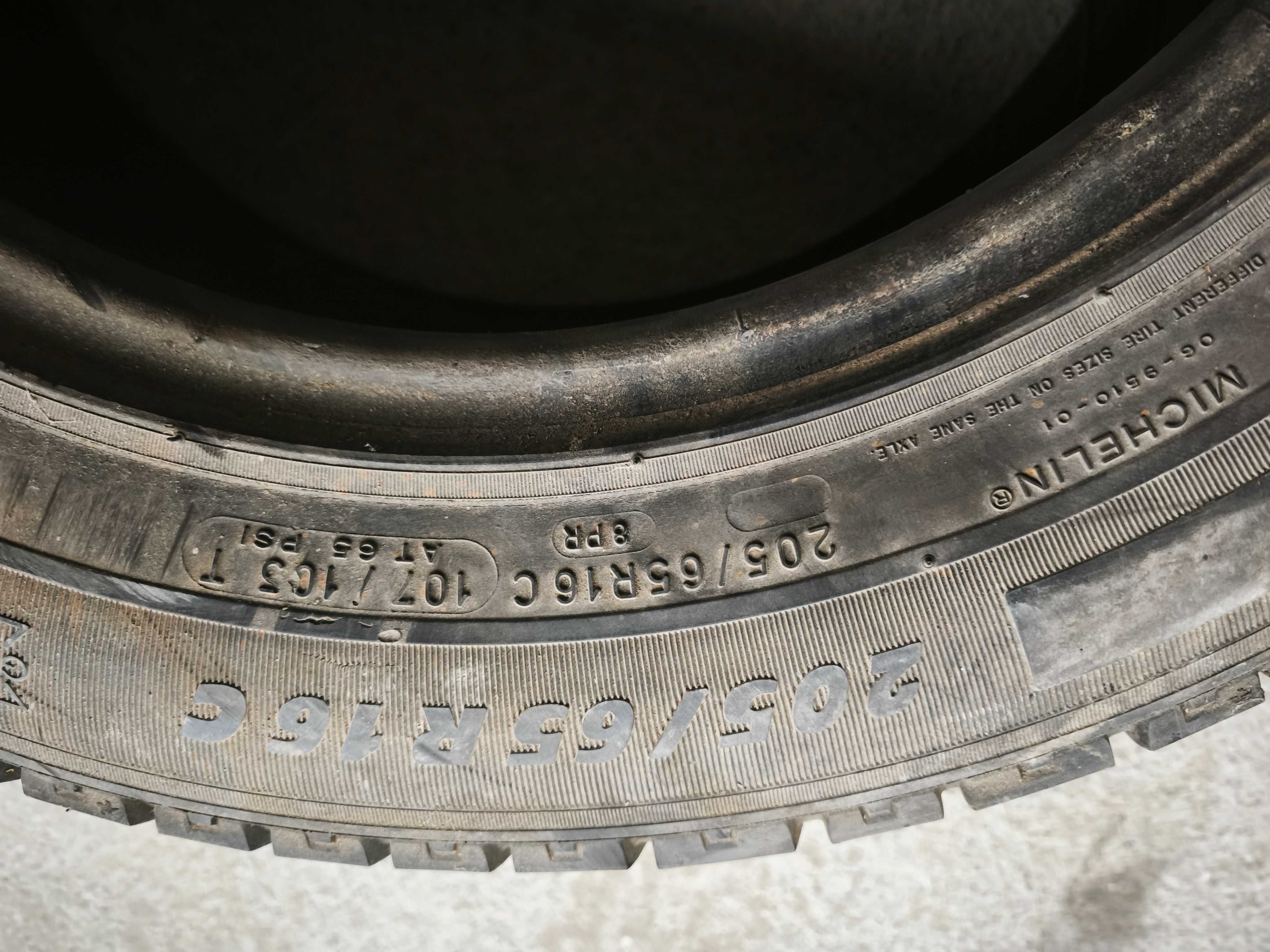 2бр.Michelin 205/65/16 C