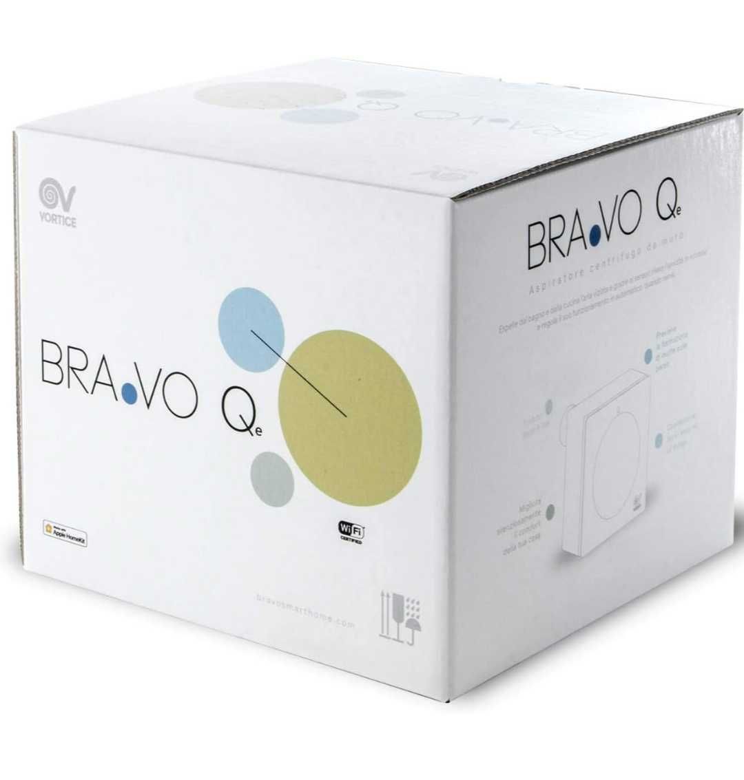 BRA.VO VORTICE Qe 3-скоростен центробежен вентилатор за баня smart нов