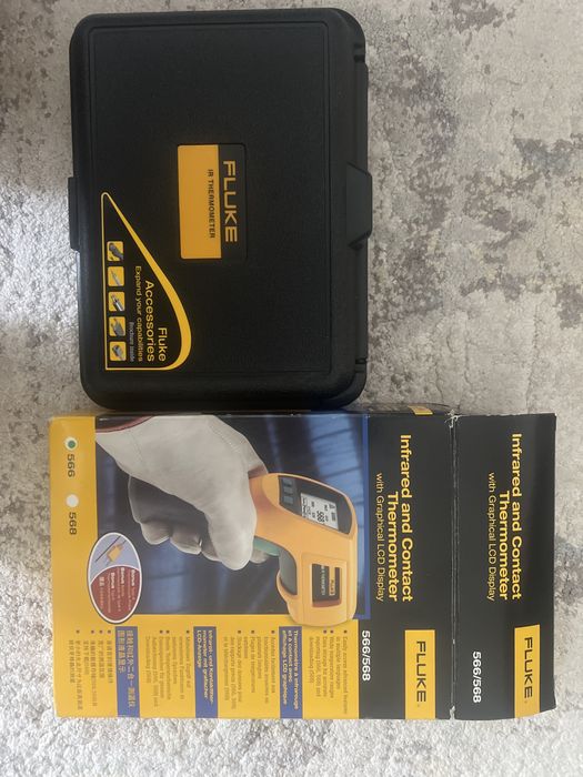 Инфракрасный и контактный термометр Fluke 566