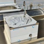 Chiuveta bucatarului  Chiuveta spalator inox cu actionare la genunchi