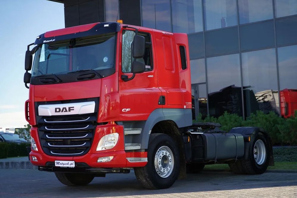 DAF CF 480 / CABINĂ JOSĂ / RETARDER / SISTEM HIDRAULIC DUAL / EURO 6 /