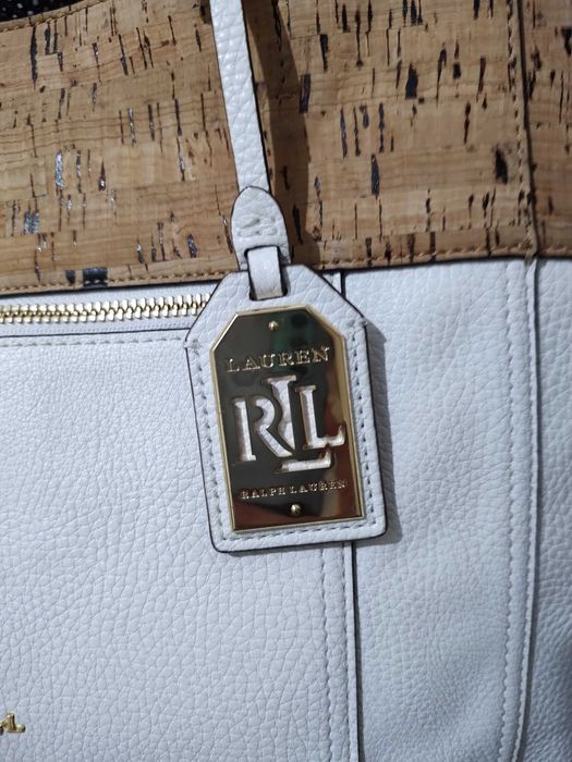 Оригинална чанта Ralph Lauren,пухкава жилетка в,м размер