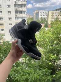 Jordan 4 black canvas