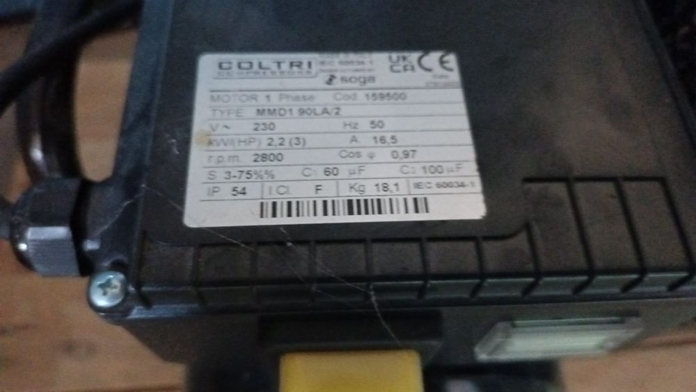 Compresor aer respirabil, SCUBA Coltri Icon 100 LSE EM