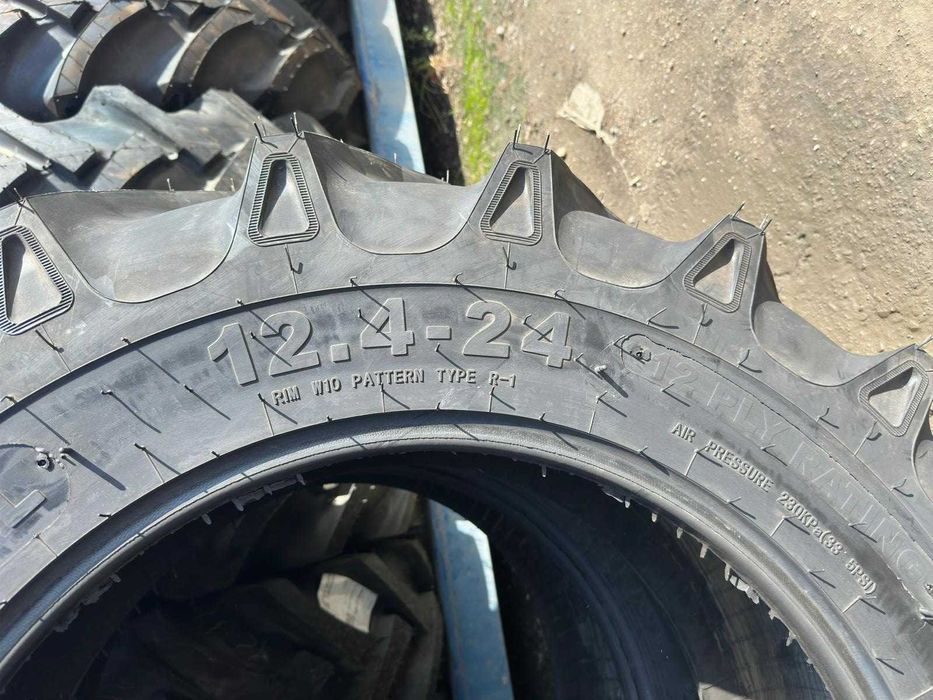 Cauciuc tractor fata 12.4-24 panther 12 pliuri noi cu tva si garantie