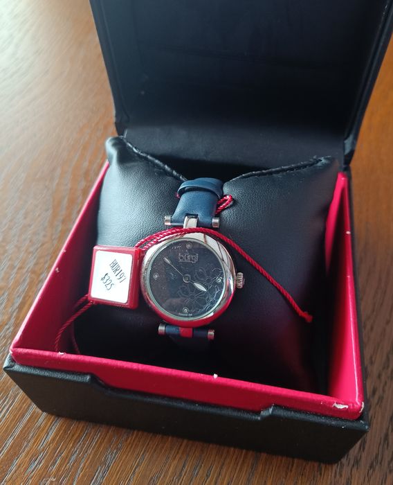 Ceas dama Burgi bleumarin