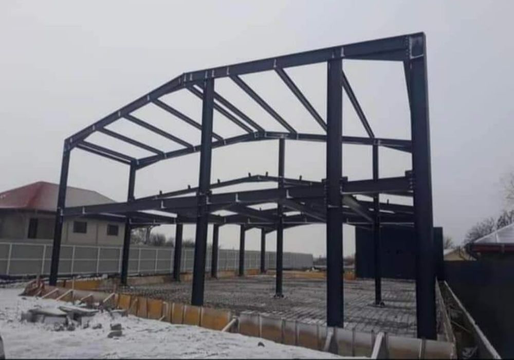 Vând hală metalică conform proiectului dvs lucrăm fără avans