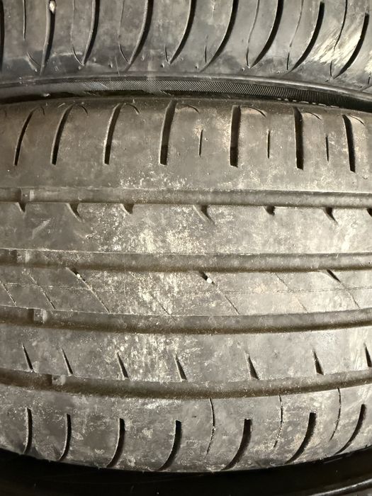 Vand 4 roti complete aftermarket, 2 cauciucuri nexen, 2 hankook.
