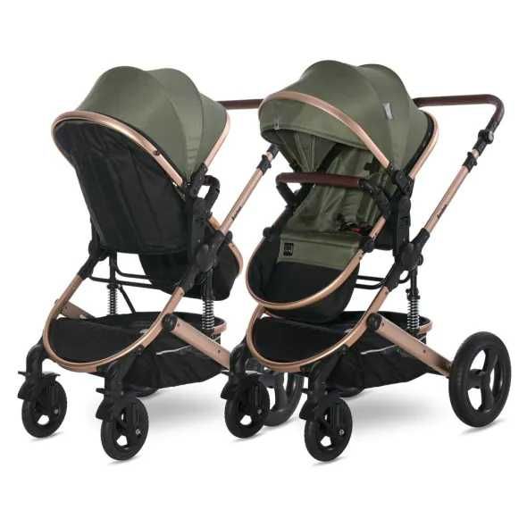 LORELLI Premium 2в1 BOSTON LODEN GREEN + подарък матрак