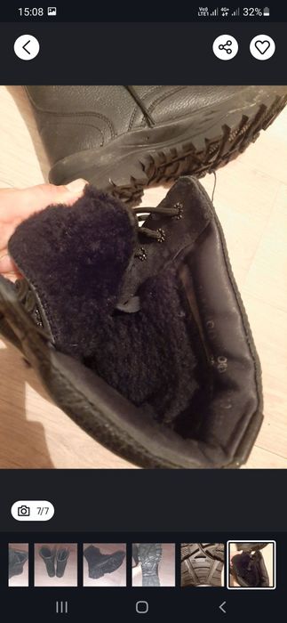 Зимние новые берцы