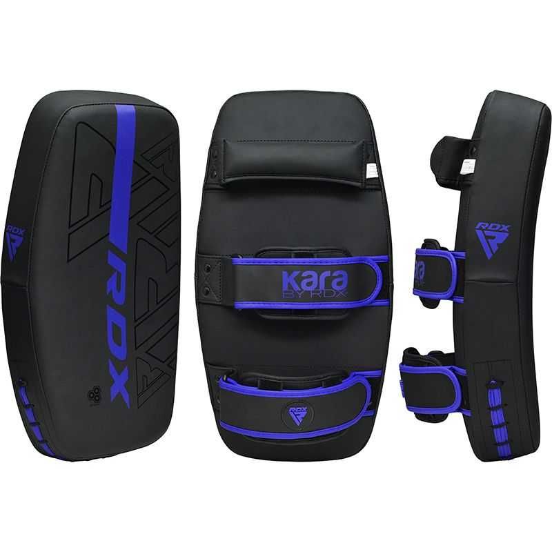 Тренировъчен Щит RDX Kara Thai Pad Blue, Лапа за Бокс, Бойни Спортове