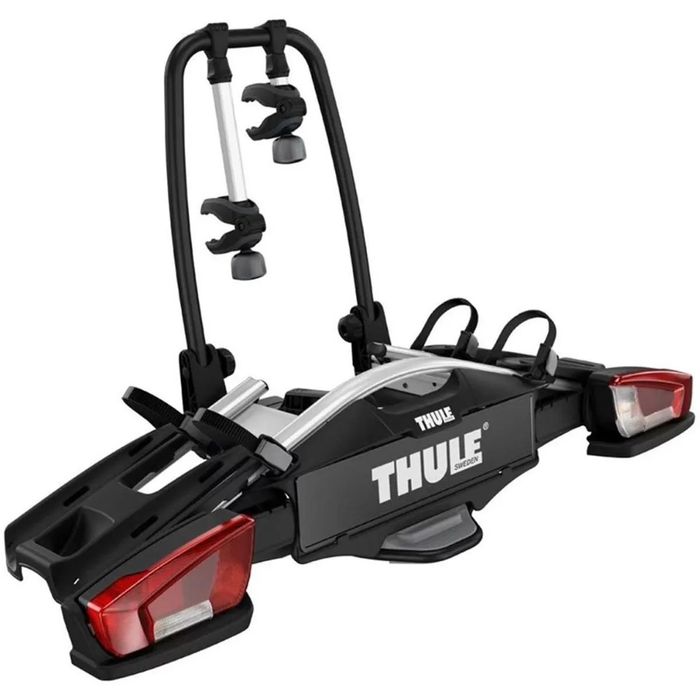 Suport biciclete Thule VeloCompact 924003 cu prindere pe carligul de remorcare, pentru 2 biciclete, 13-pini,Nou_Emitem Factura & Garantie, Pret Importator