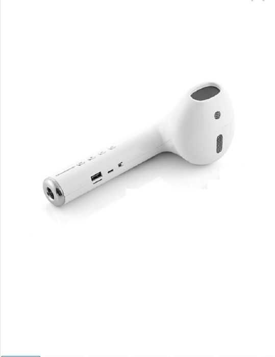 Difuzor wireless multifuncțional în formă de cască de telefon gigant.