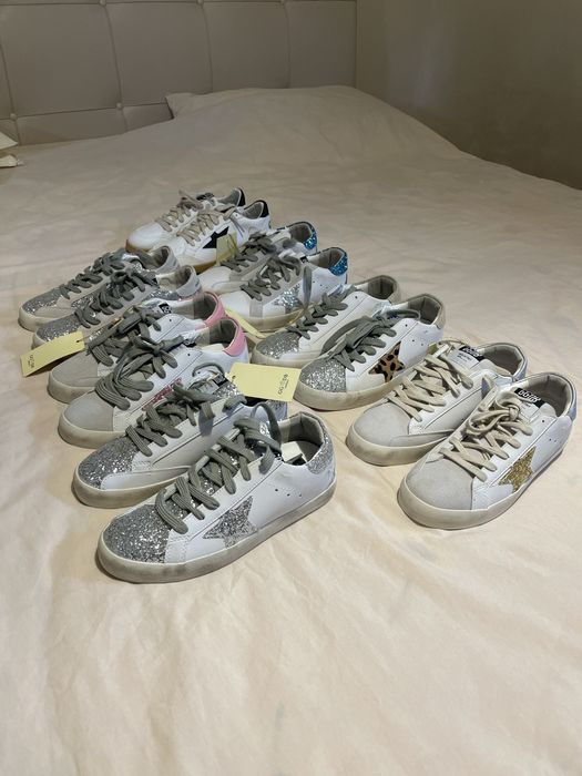 Adidasi dama golden goose