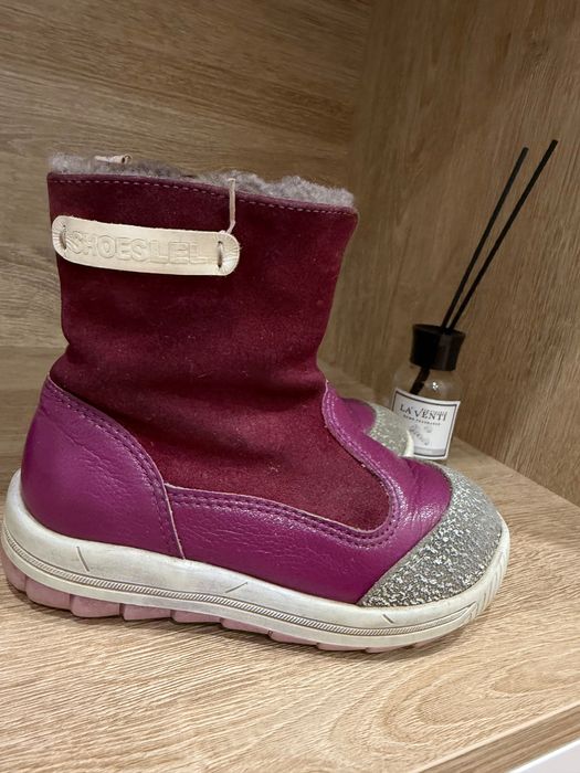 Детские зимние сапоги, ботинки натуральный мех и кожа