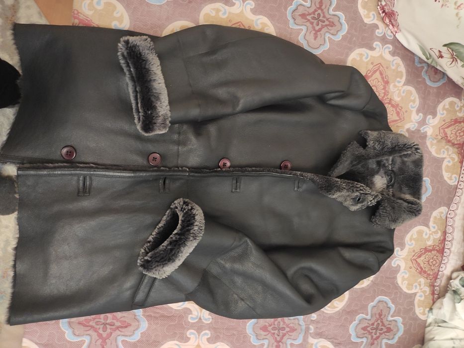 Продам недорого дубленку, пиджак и ушанку