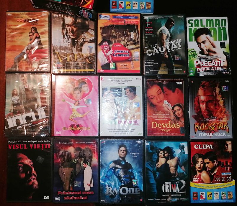 DVD FILME Indiene Cele mai frumoase comedii