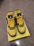 Чисто нови Jordan 4 Lightning Yellow, размер - 44 - Супер цена!