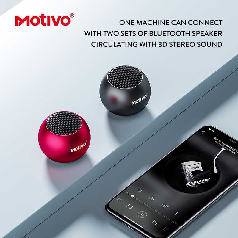 Оригинал запечатанный Motivo S10 Mini Bluetooth Speaker