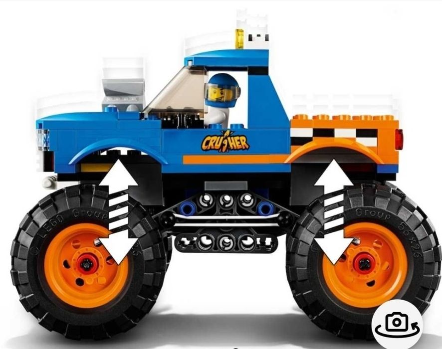 LEGO Camion gigant 60180 Lego City Great Vehicles cu carte