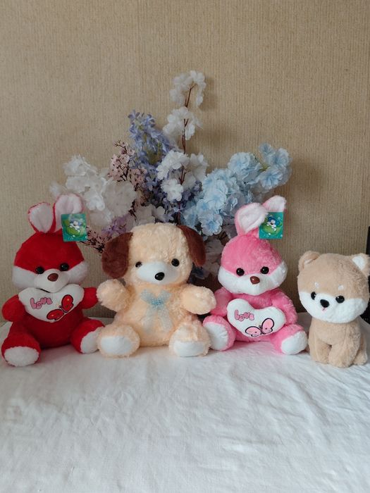 Мягкие игрушки новые!