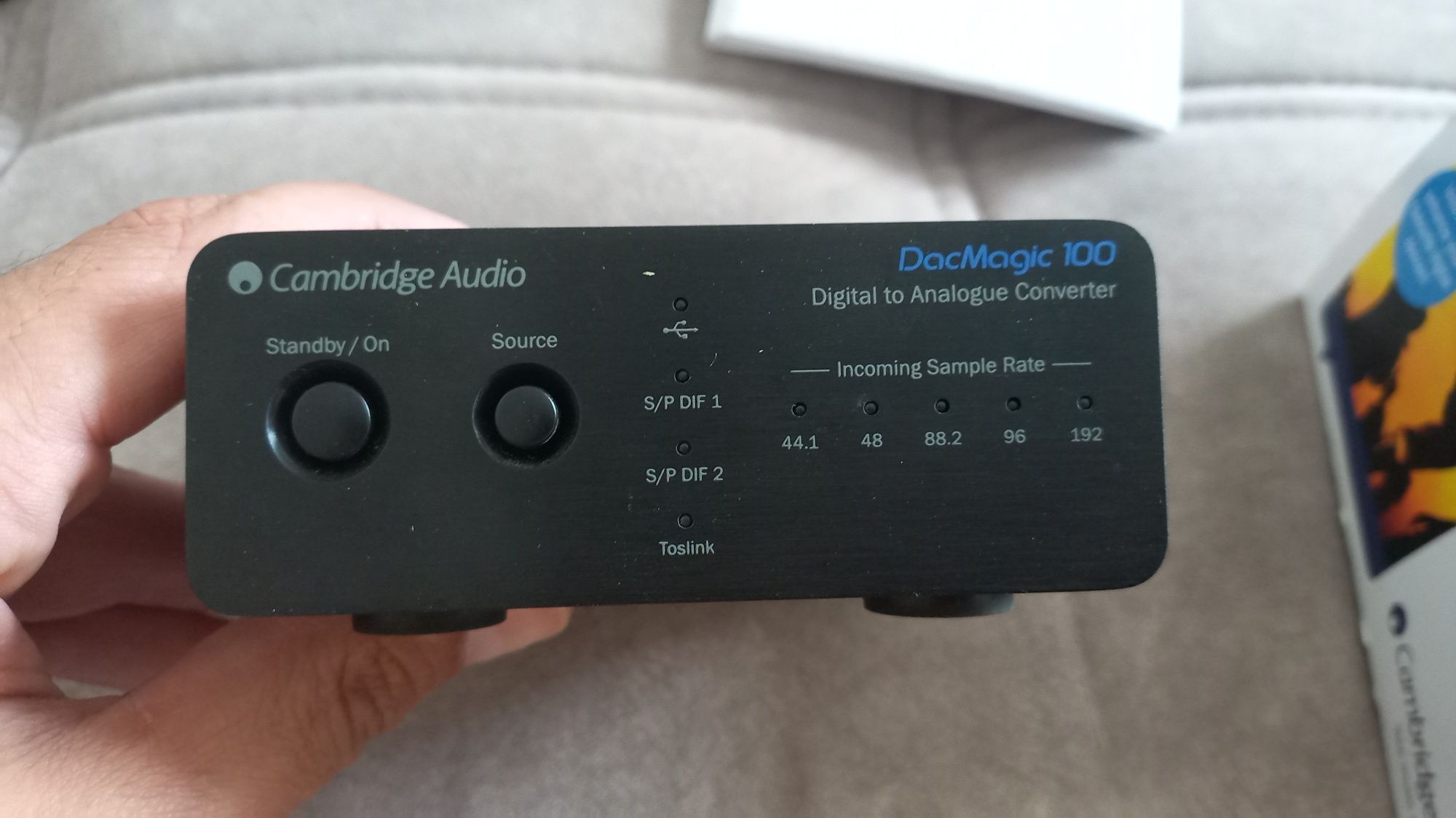 Внешний ЦАП Cambridge Audio DacMagic 100. Цифроаналоговый преобр.