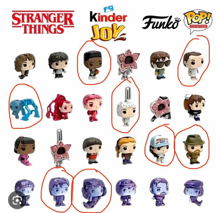 Kinder joy Очень странные дела (осд)