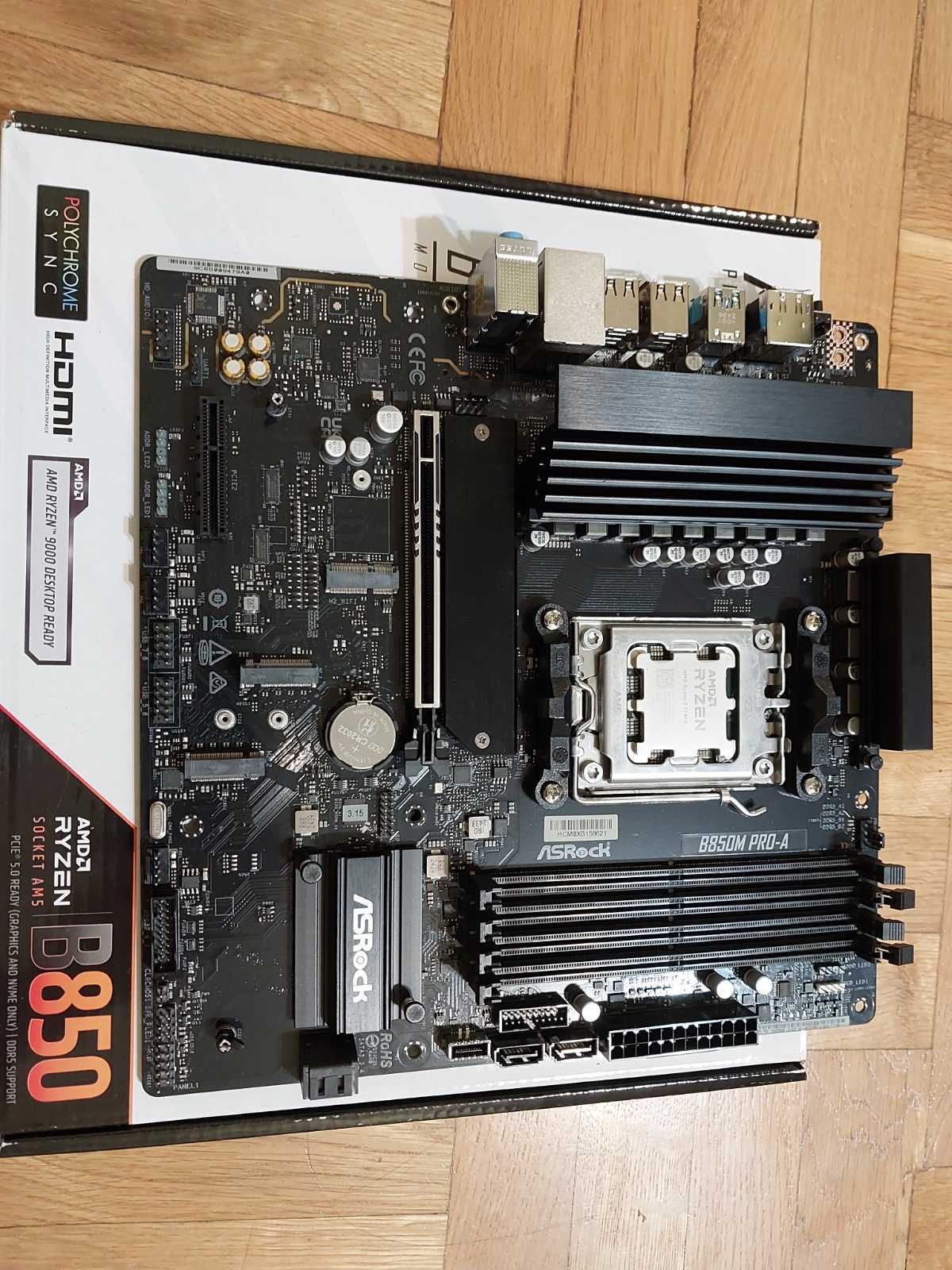 AMD Ryzen 7 7700X + AsRock B850M Pro-A