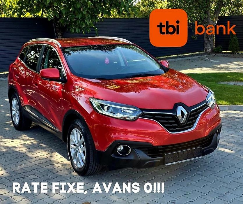 Renault Kadjar/rate auto/garanție/euro 6