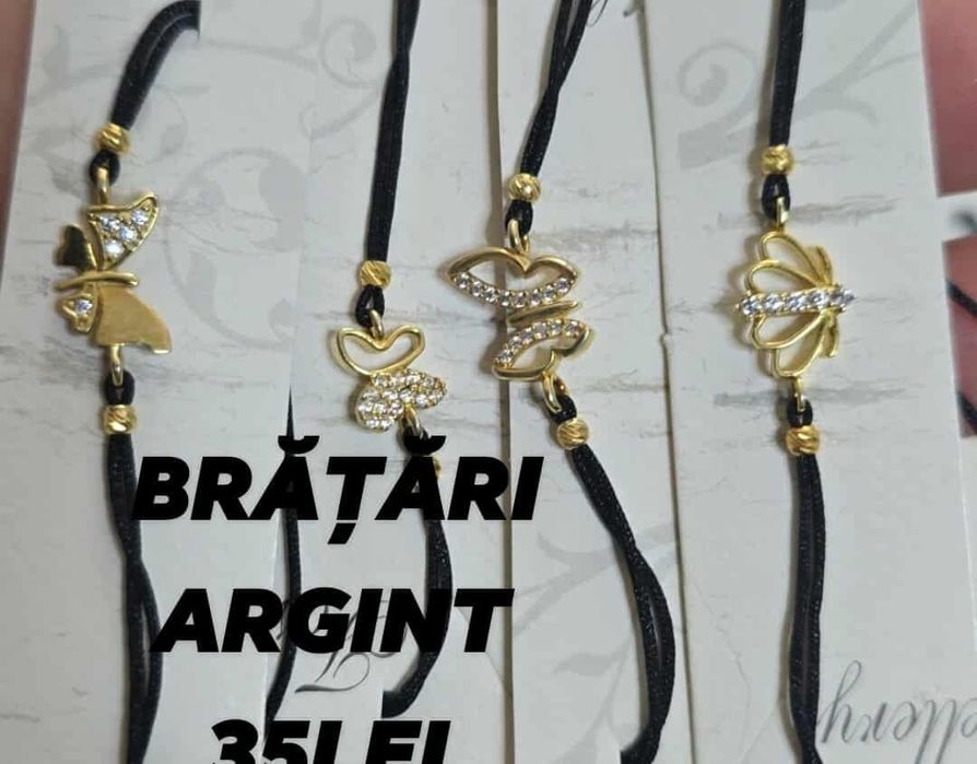 Brățări cu biluțe de argint!