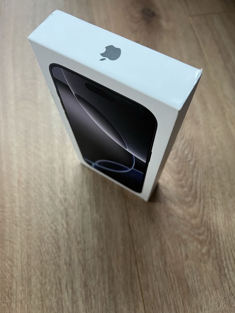 Запечатан! Iphone 16 PRO MAX 256gb Black Titanium / чисто НОВ!