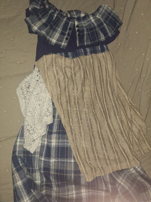 Compleu 2piese-fusta si bluza