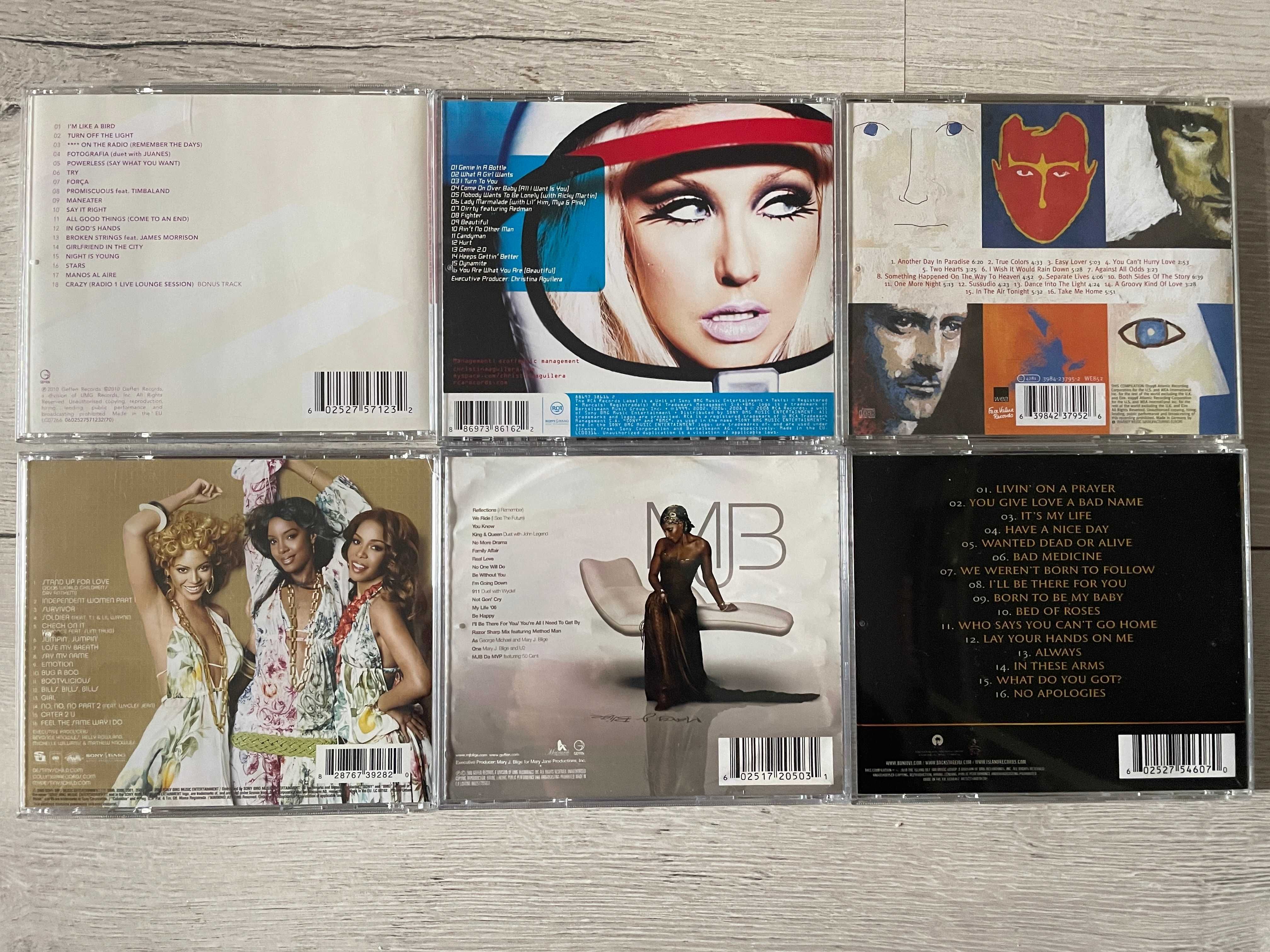 CD-uri muzica straina BEST of : Aguilera,Furtado,Collins,Bon Jovi