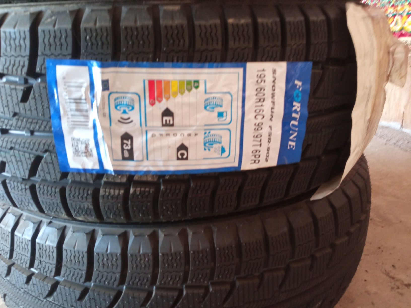 Anvelope iarnă FORTUNE noi 195/60R16