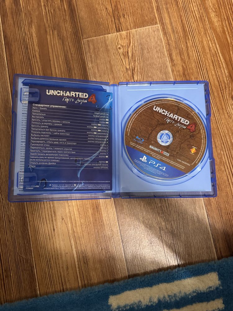 игра для пс4 UNCHARTED4, путь вора
