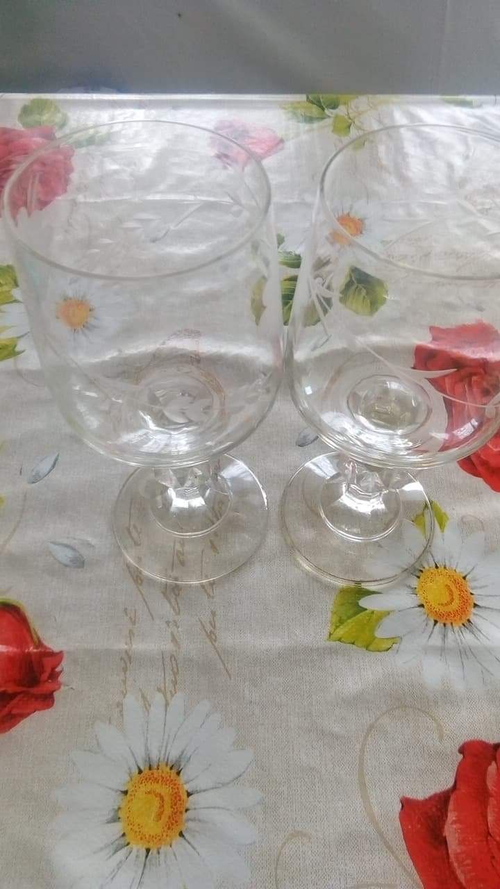 Стъклени чаши 3 броя